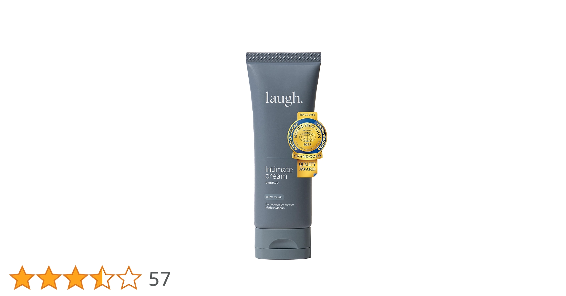 ラフドット laugh.  ラフドット インティメイトクリーム 3本 ムスク Amazon | [laugh.]laugh. ラフドット デリケートゾーン ケア